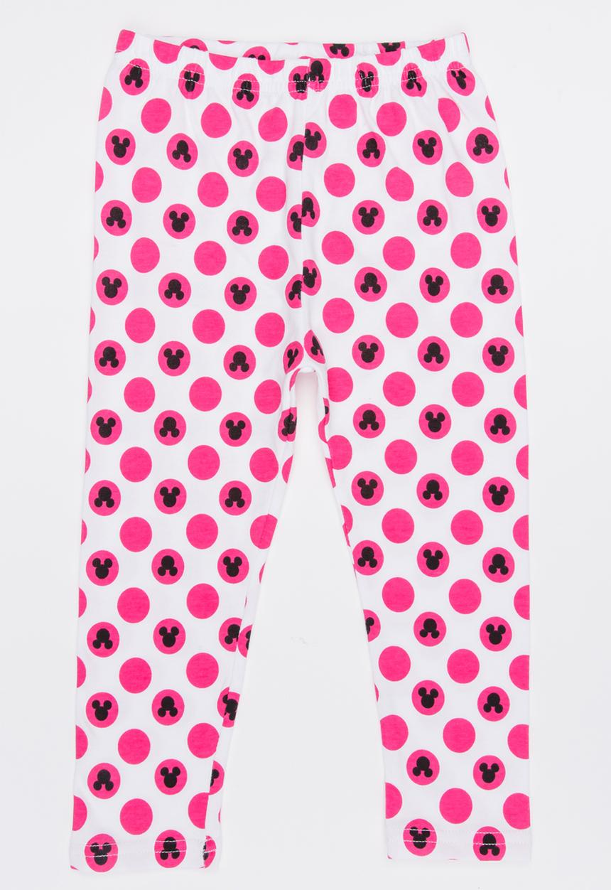 Pop Candy - Printed Polka Dot Leggings White