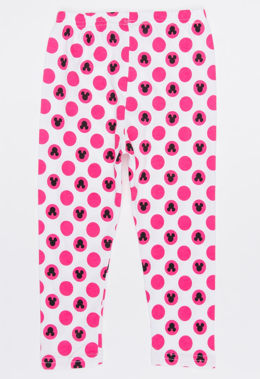 Pop Candy - Printed Polka Dot Leggings White
