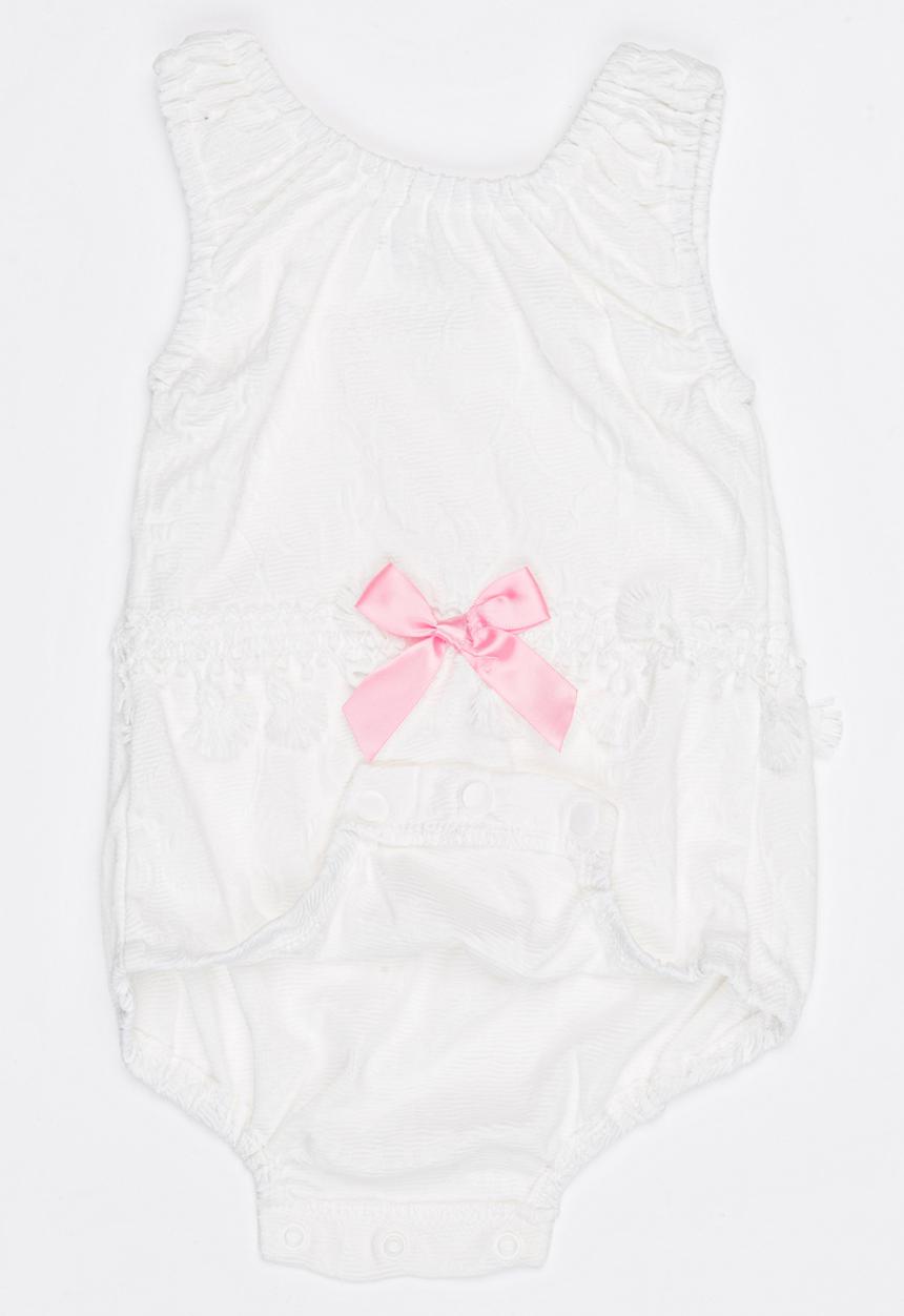 Pop Candy - Lace Romper White