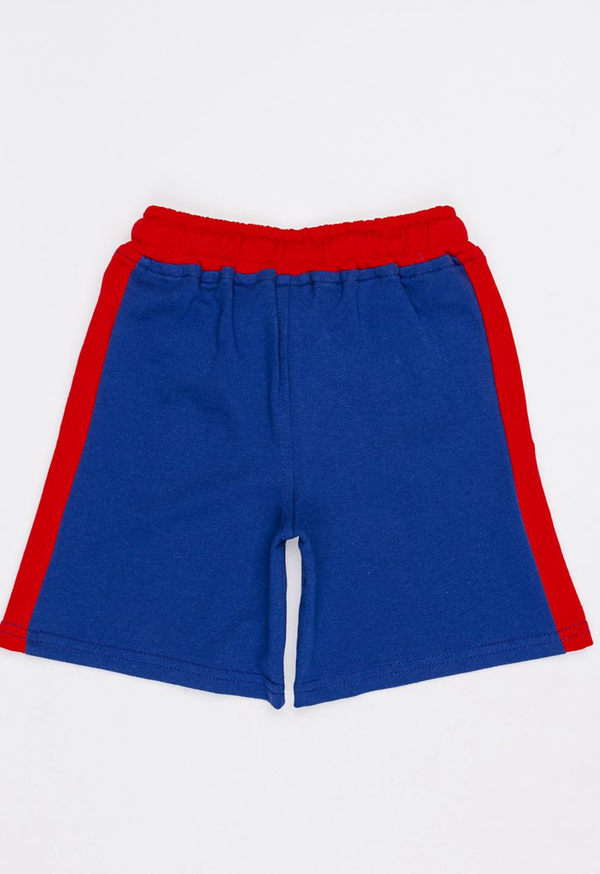 Twin Clothing - Boys Unbrushed Fleece Shorts Multi-colour