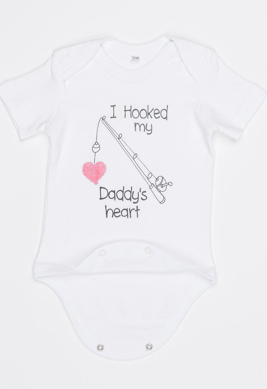 Funky Shop - Slogan Baby Grow White