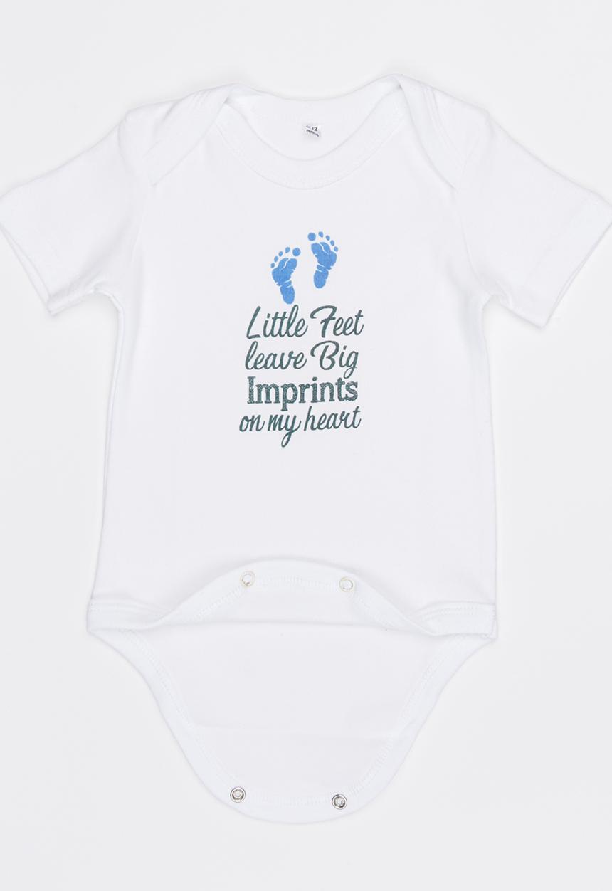 Funky Shop - Slogan Baby Grow White