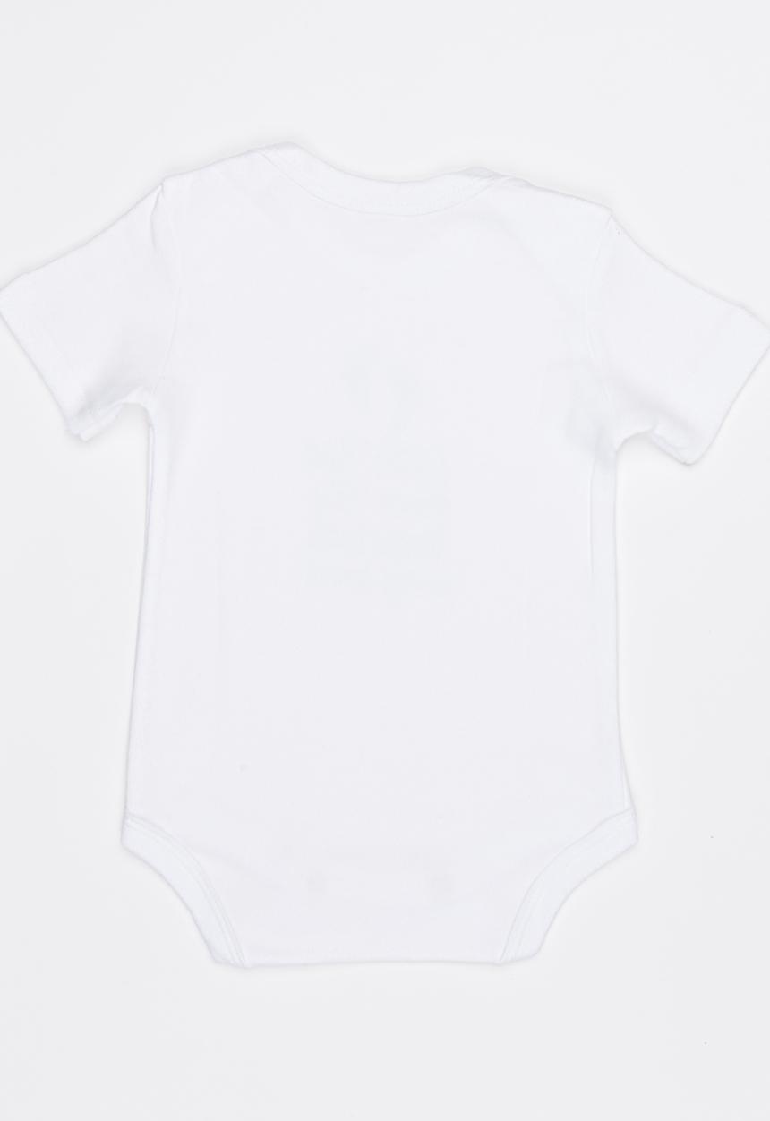 Funky Shop - Slogan Baby Grow White