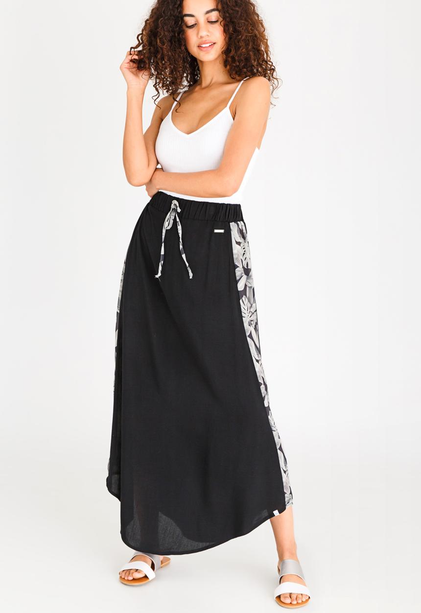 Rip Curl - Hawaii Tropics Maxi Skirt Black