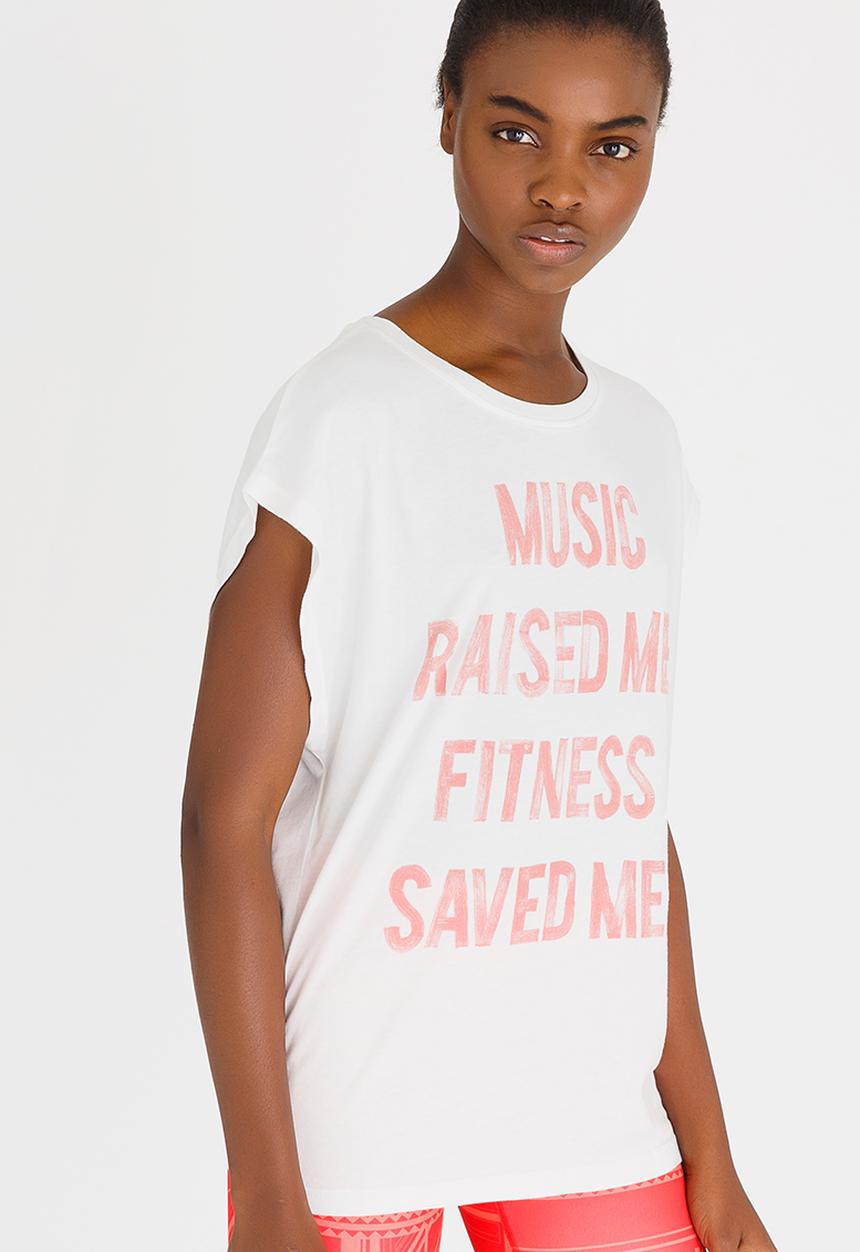 Reebok - Training Cap Sleeve Tee Cream