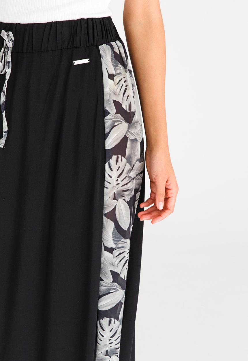 Rip Curl - Hawaii Tropics Maxi Skirt Black