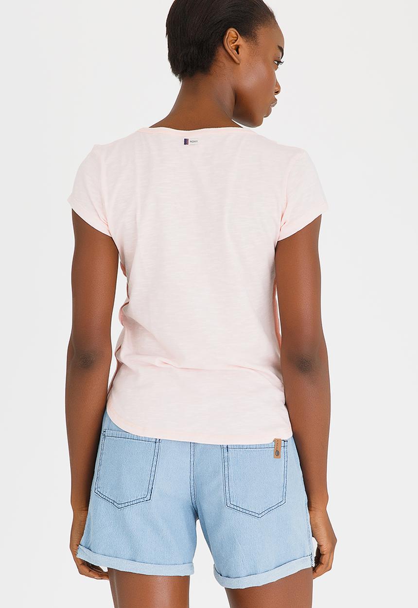 Roxy - Fringe Tee Pale Pink
