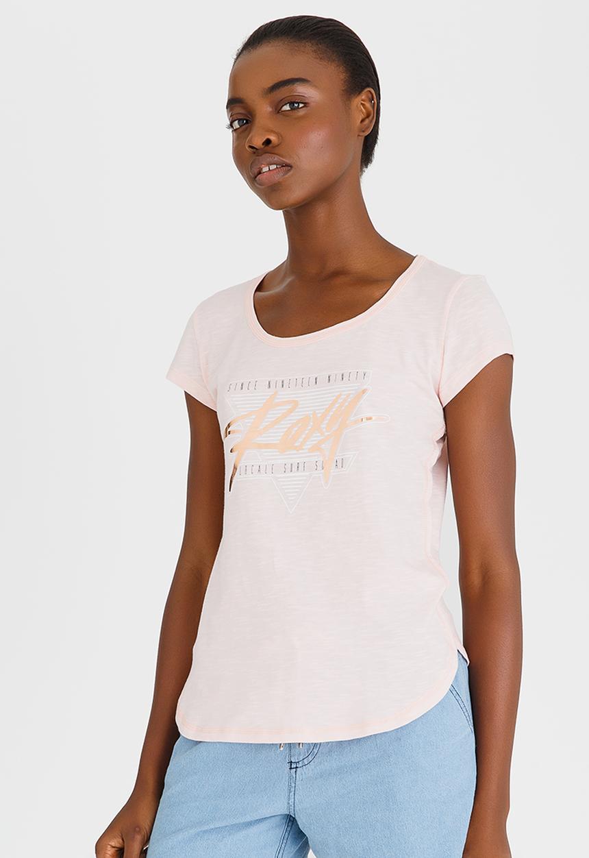 Roxy - Fringe Tee Pale Pink