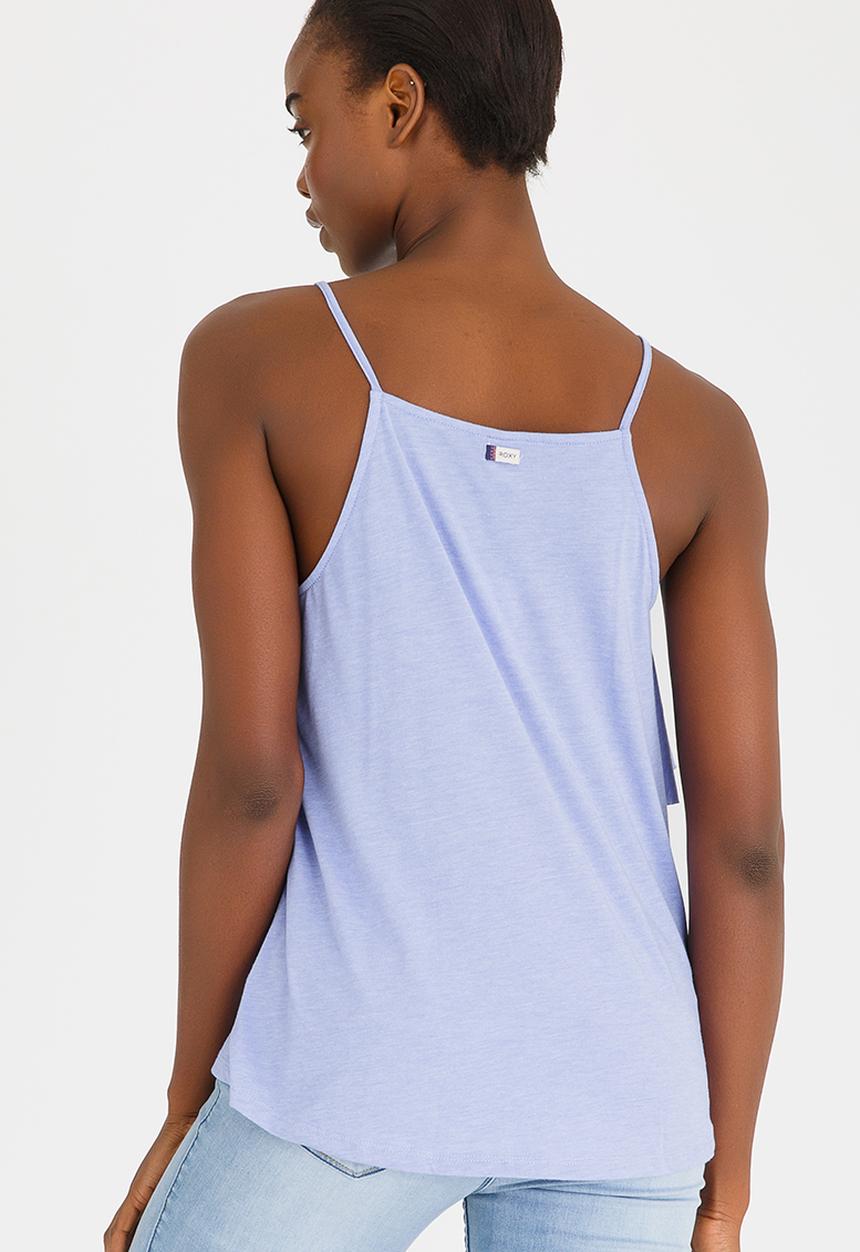 Roxy - Ocean Zebra Strappy Top Pale Blue