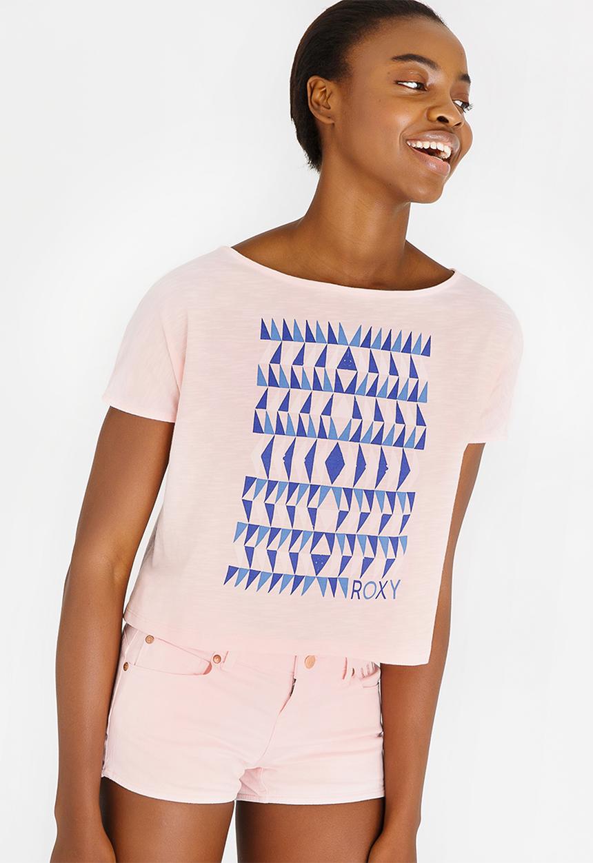 Roxy - Zip Crop Top Multi-colour