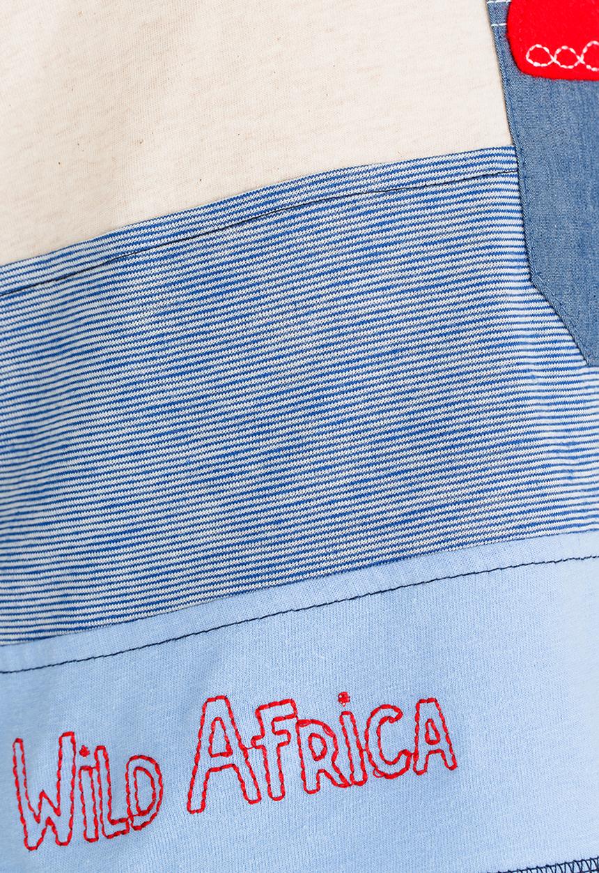 Hooligans - Peeking Ellie Pocket Tee Multi-colour