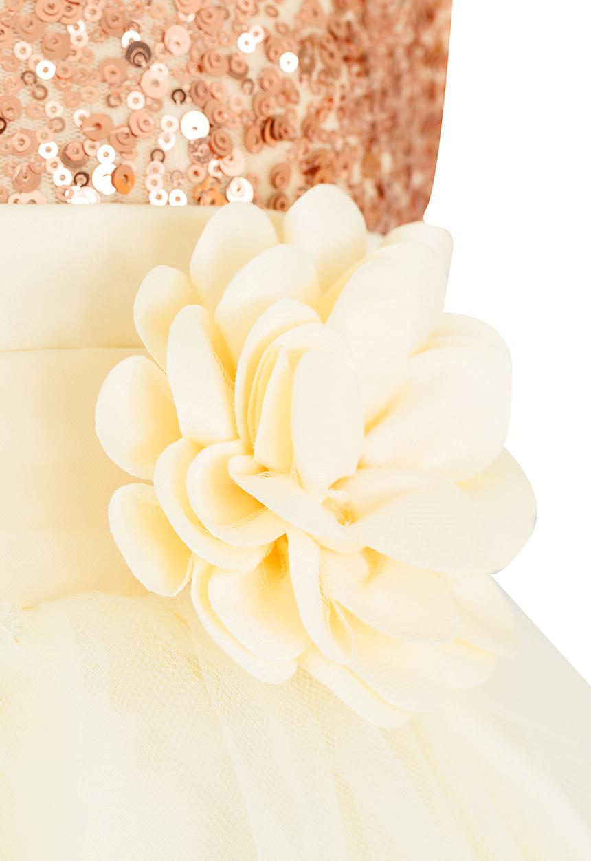 Pop Candy - Sequin Tulle Dress Yellow