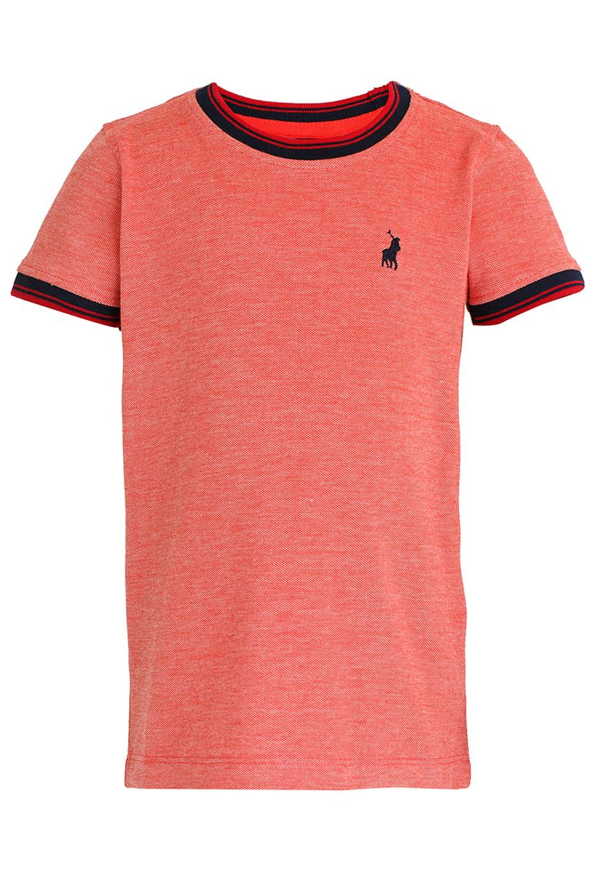 POLO - Pique SS Crew Neck Orange