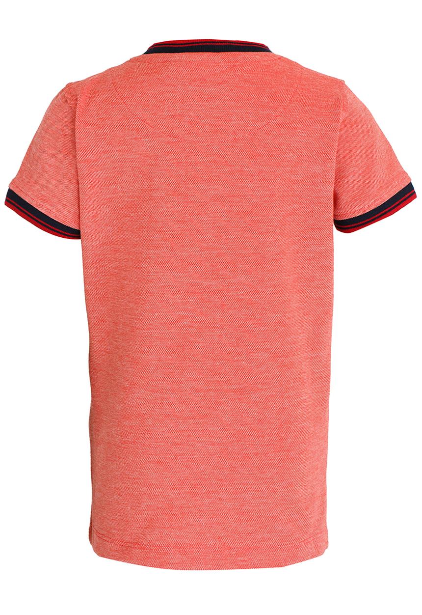 POLO - Pique SS Crew Neck Orange