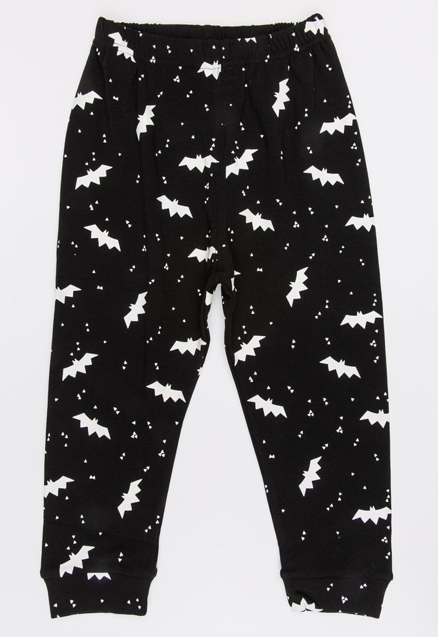 Pop Candy - Printed Joggers Black