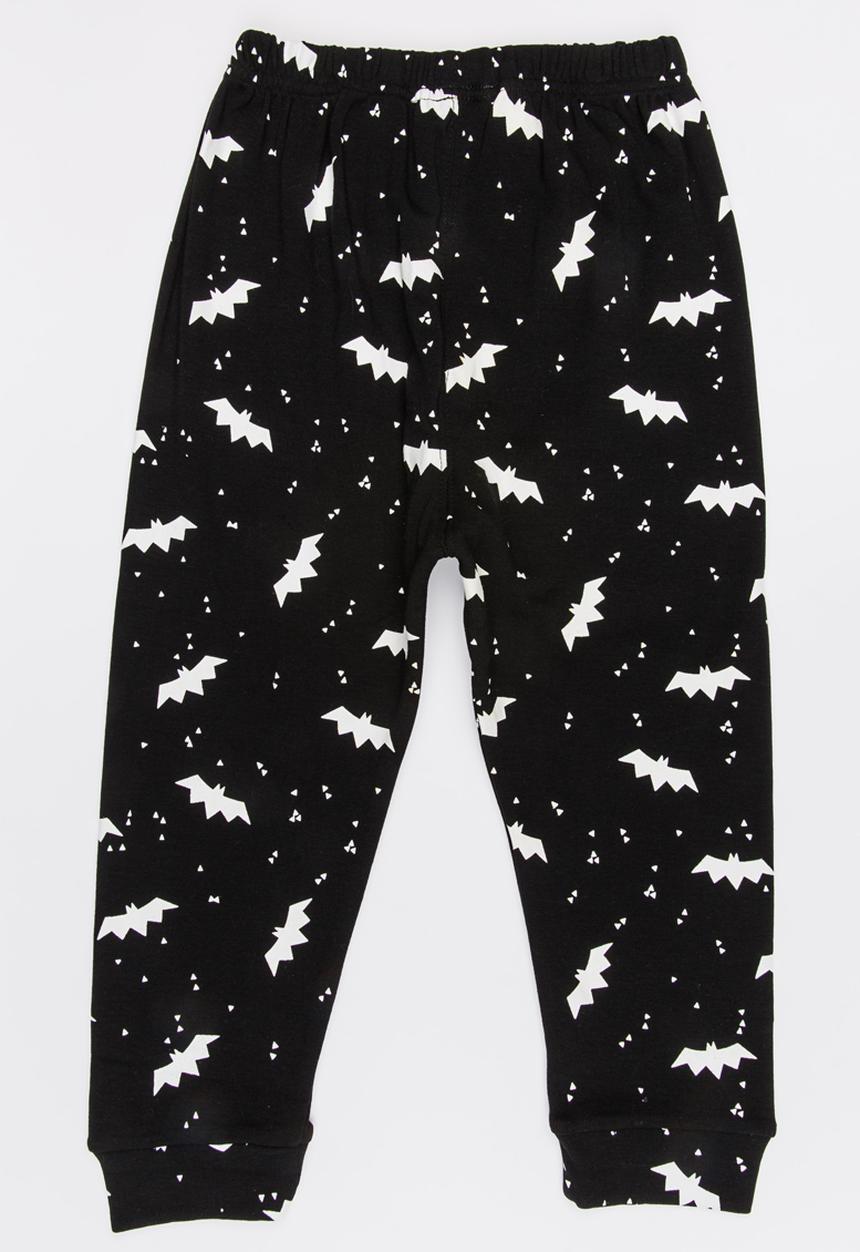 Pop Candy - Printed Joggers Black