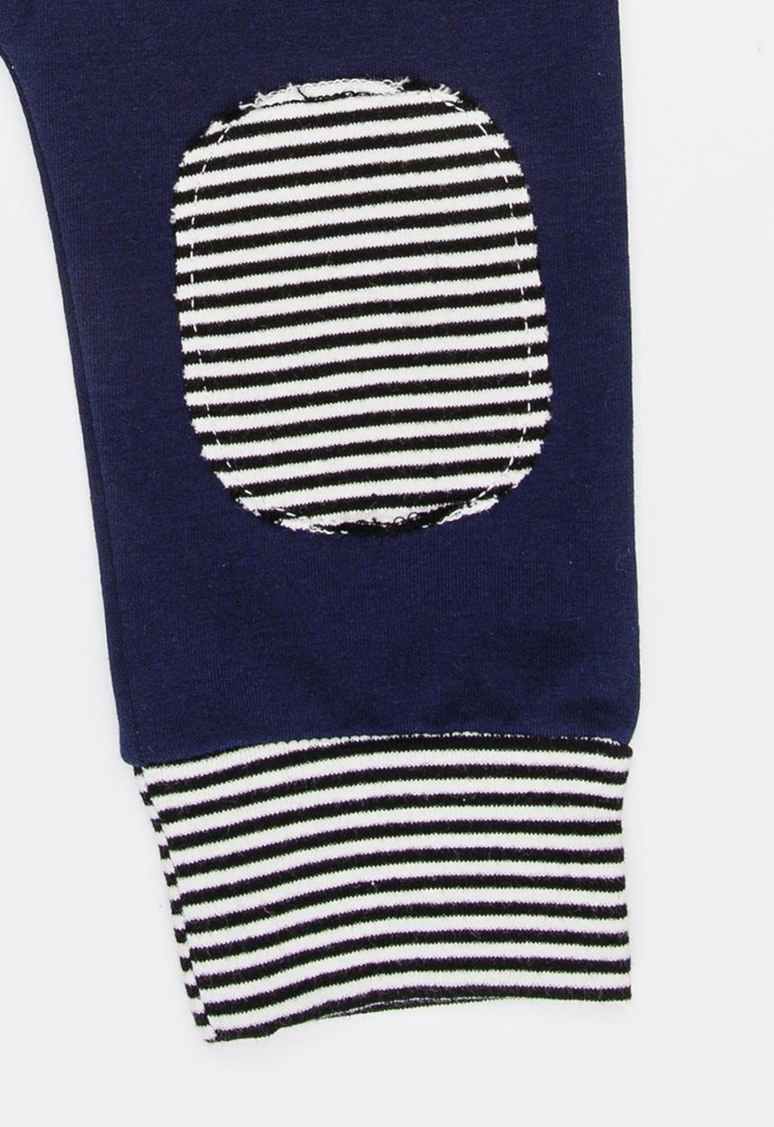 Pop Candy - Joggers with Patch Detail Navy