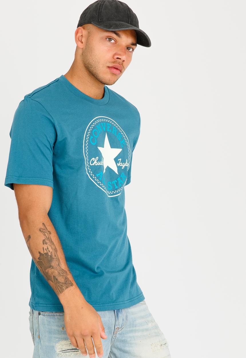 Converse - Chuck Patch  Crew Neck Tee Mid Green