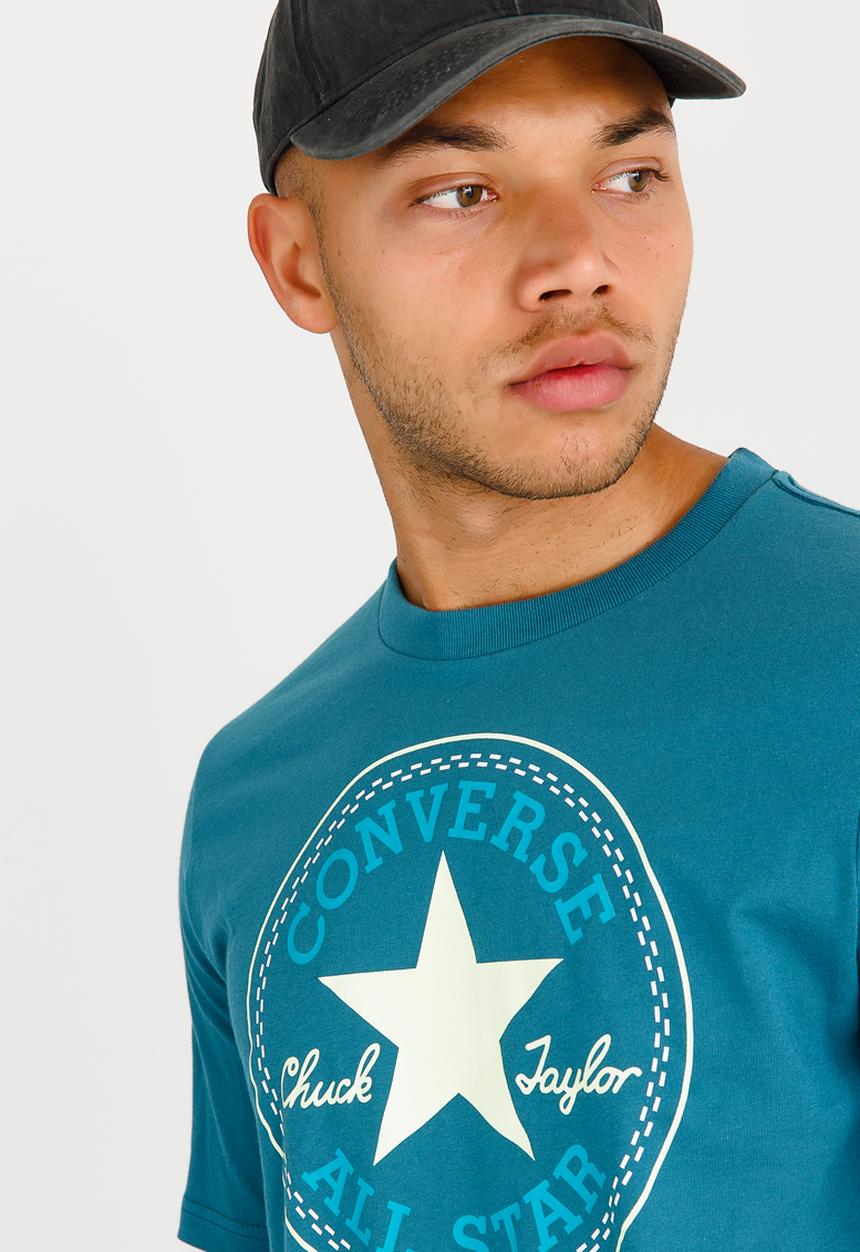 Converse - Chuck Patch  Crew Neck Tee Mid Green