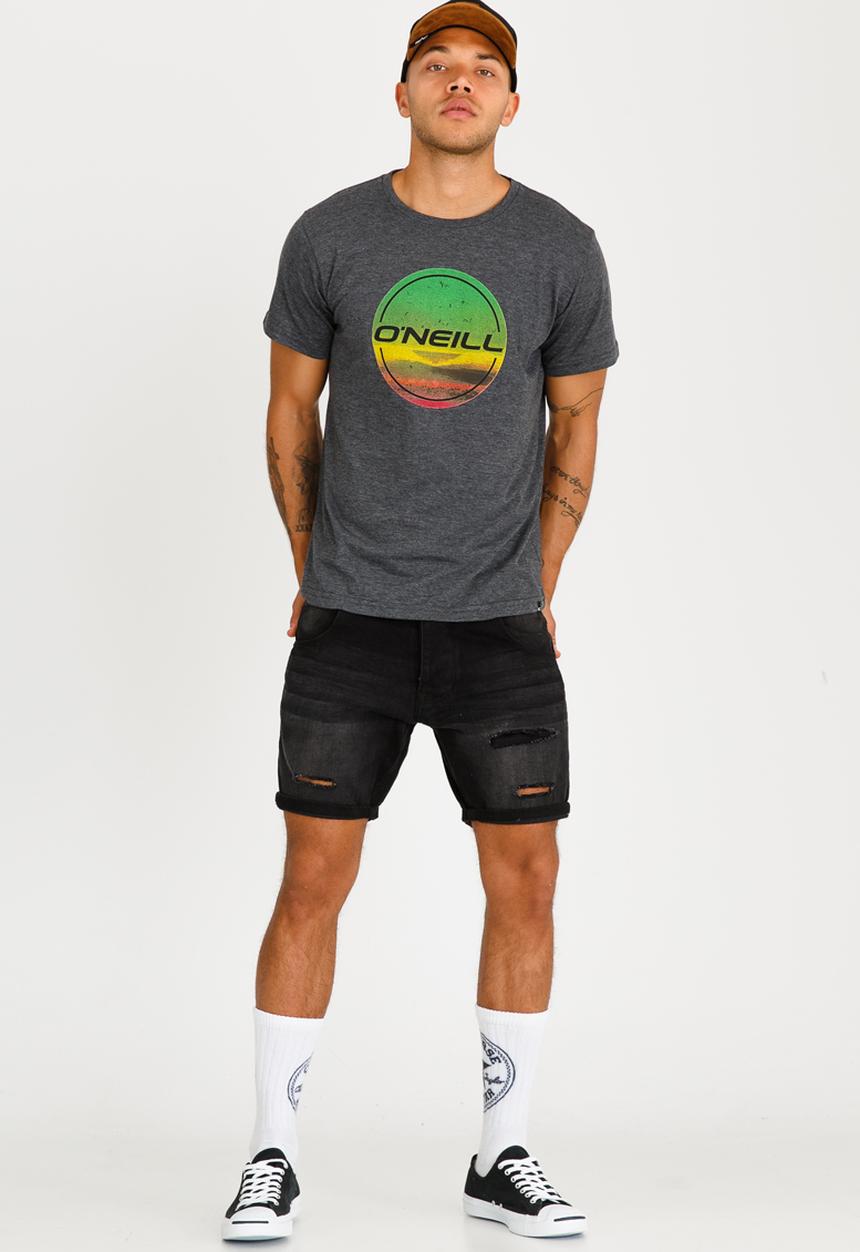 O'Neill - Scripts Tee Charcoal