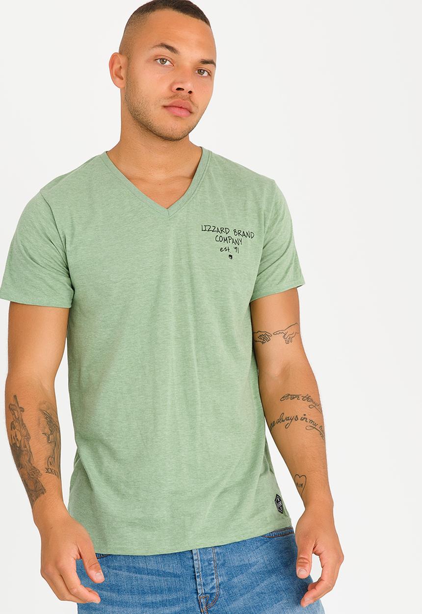 Lizzard - Rafael Tee Khaki Green
