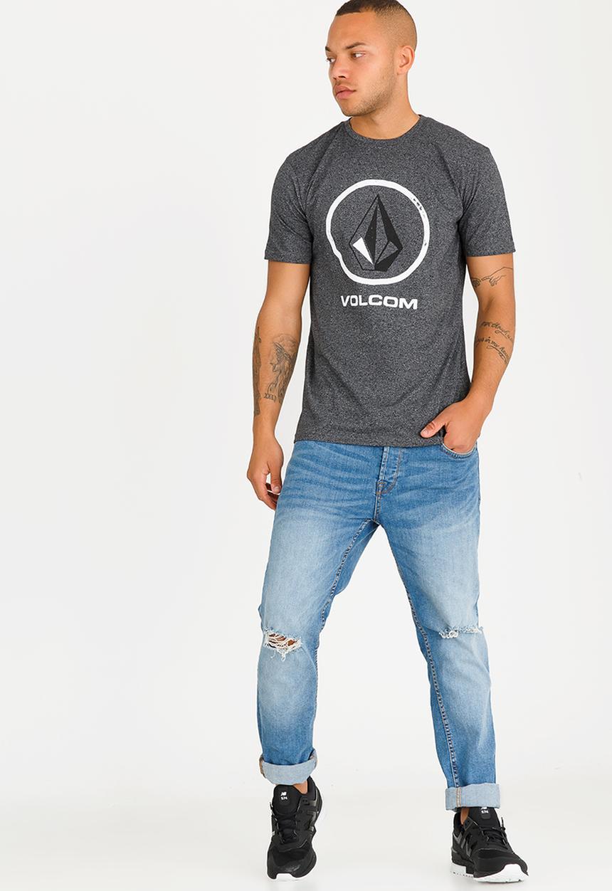 Volcom - Fade Stone Tee Dark Grey