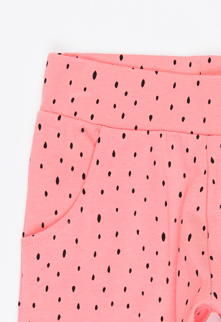 Name It - Printed Shorts Mid Pink