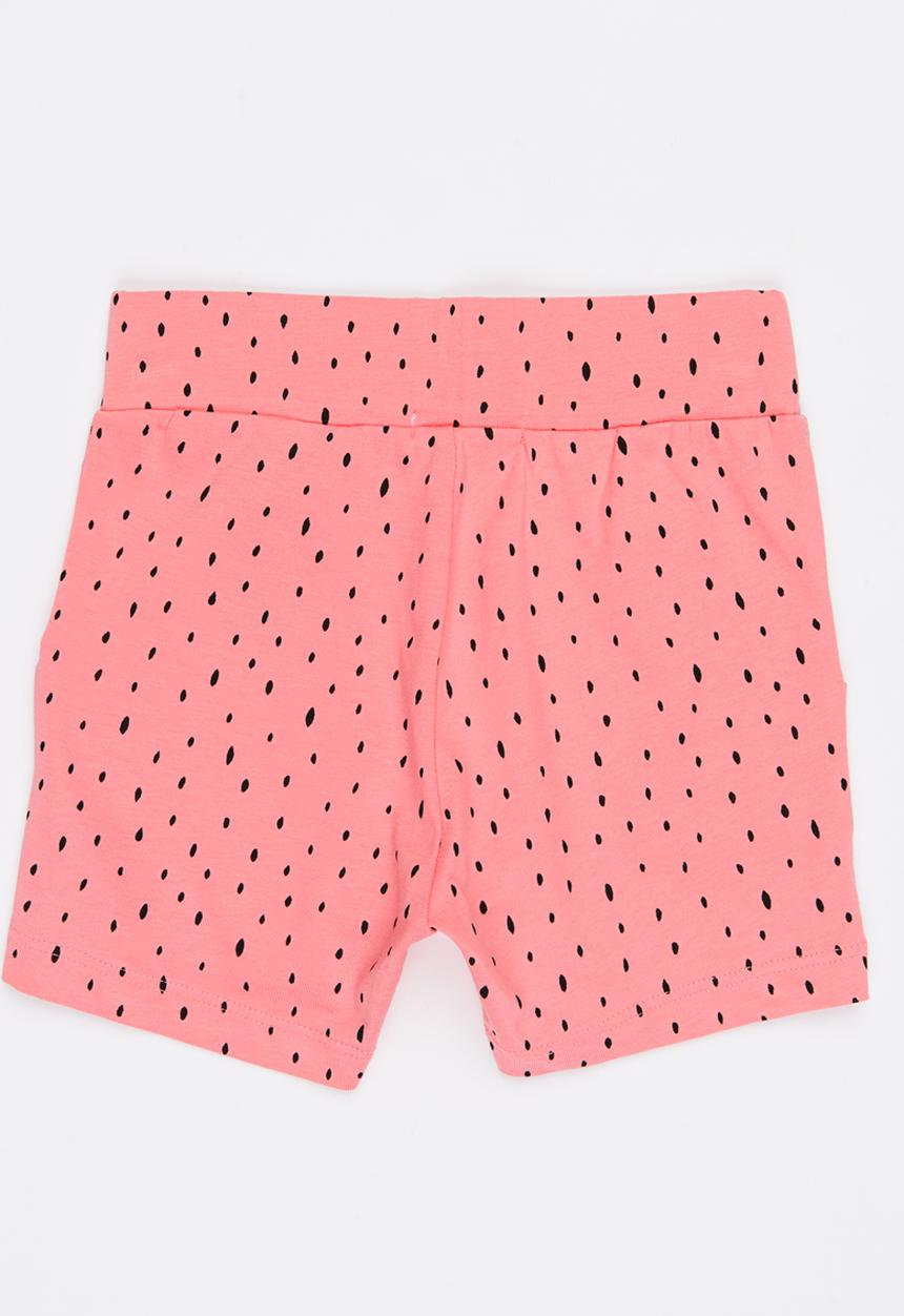 Name It - Printed Shorts Mid Pink