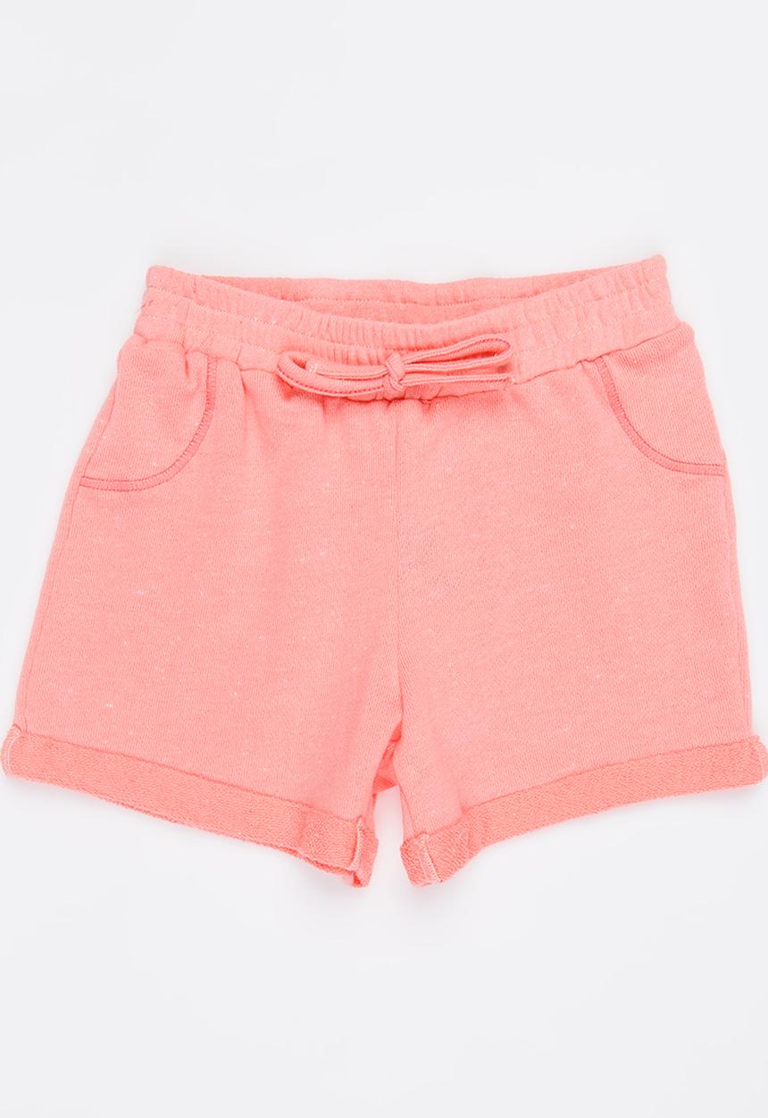 Rebel Republic - Fleece Shorts Pale Pink