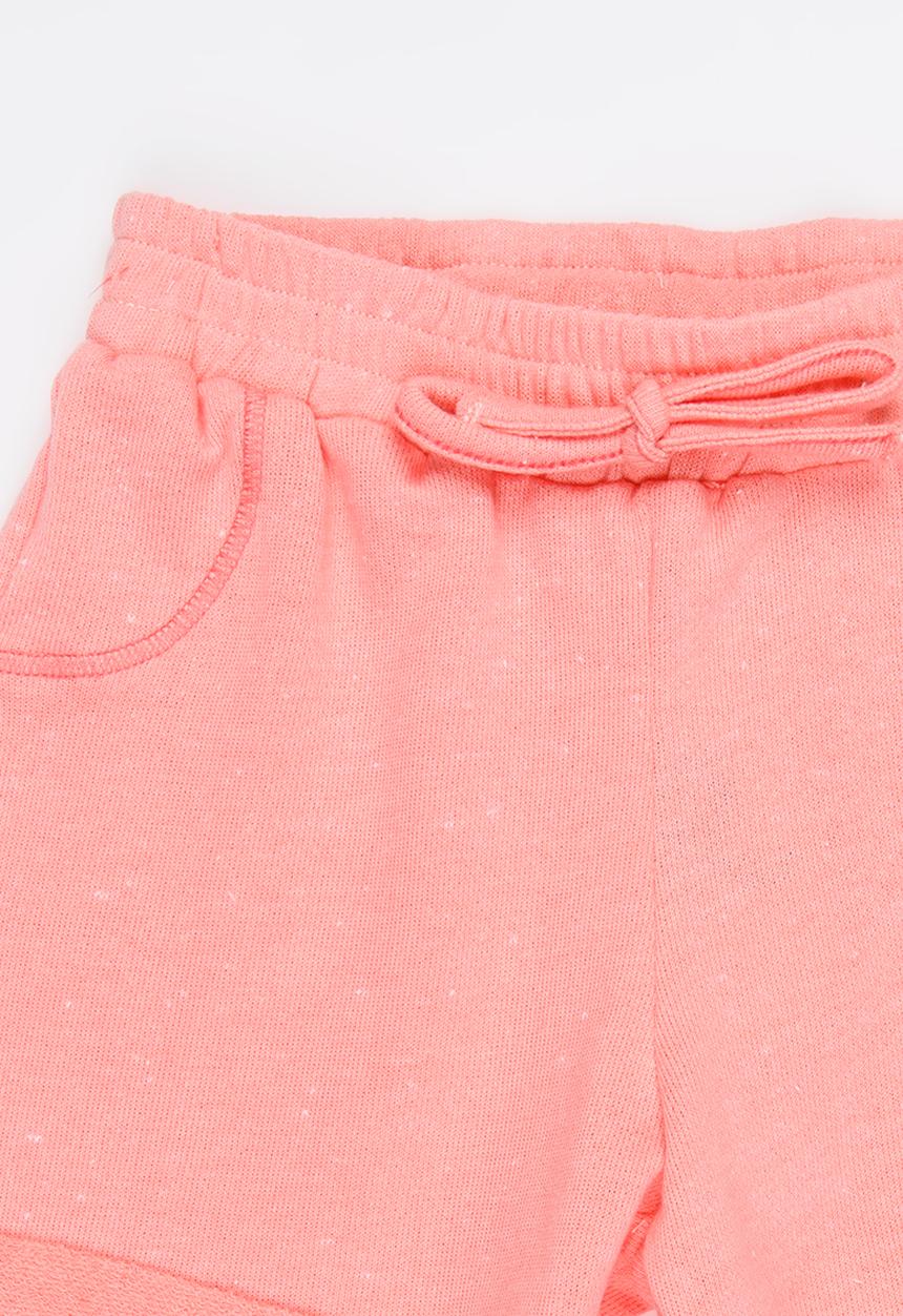 Rebel Republic - Fleece Shorts Pale Pink