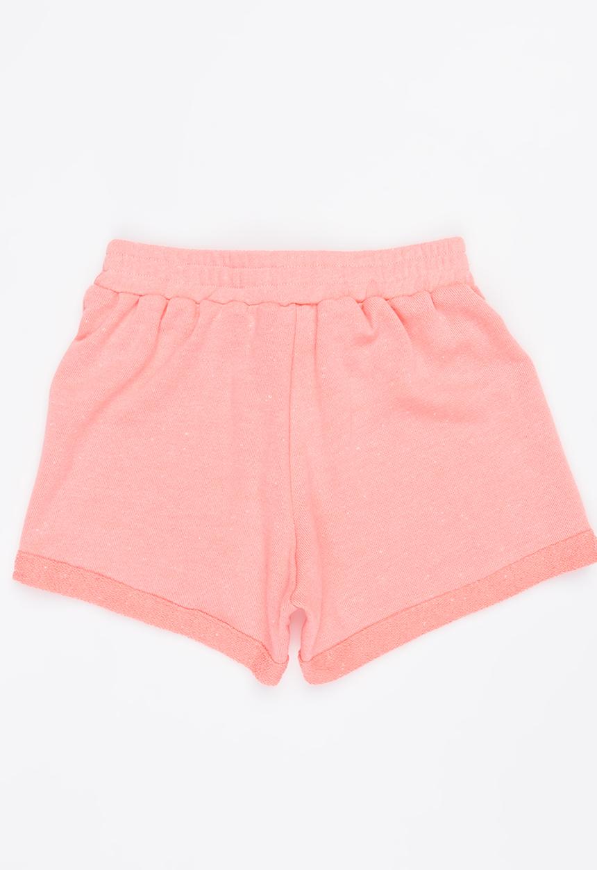 Rebel Republic - Fleece Shorts Pale Pink