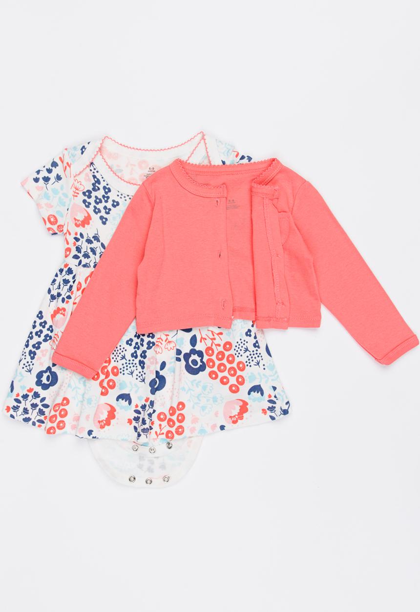 Pop Candy - Romper Dress Set Multi-colour