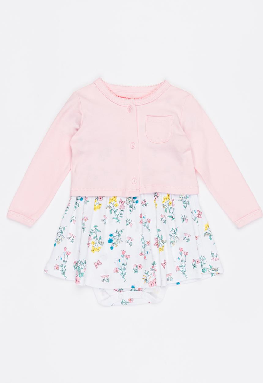 Pop Candy - Romper Dress Set Multi-colour