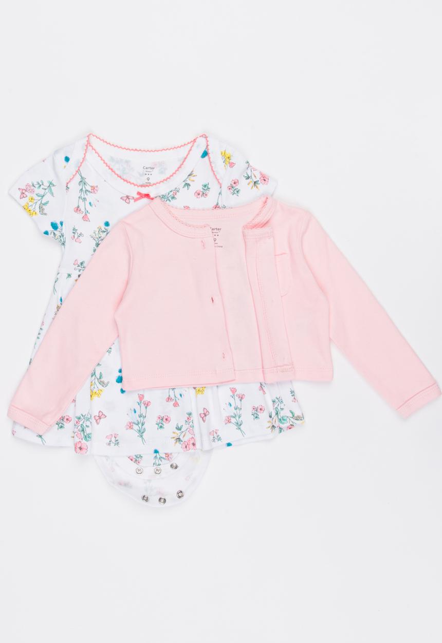 Pop Candy - Romper Dress Set Multi-colour
