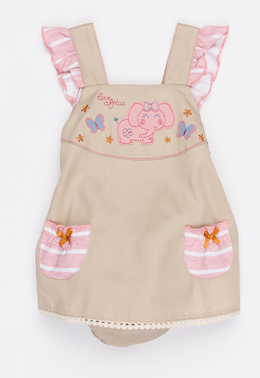 Hooligans - Frilly Bum Infant Set Multi-colour