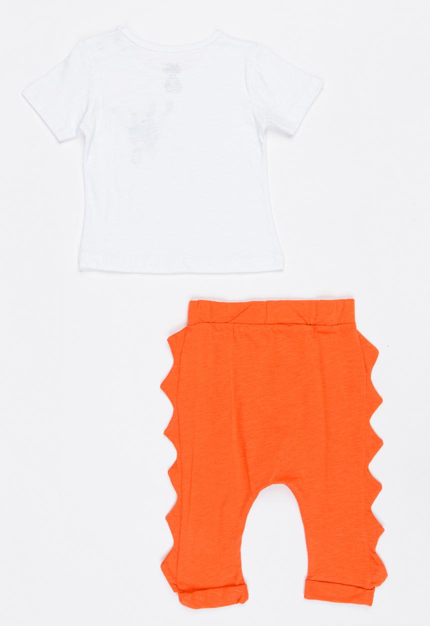 Baby Corner - 2 Piece T-shirt Short Set Multi-colour