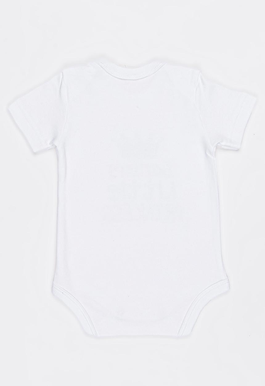 Funky Shop - Slogan Baby Grow White