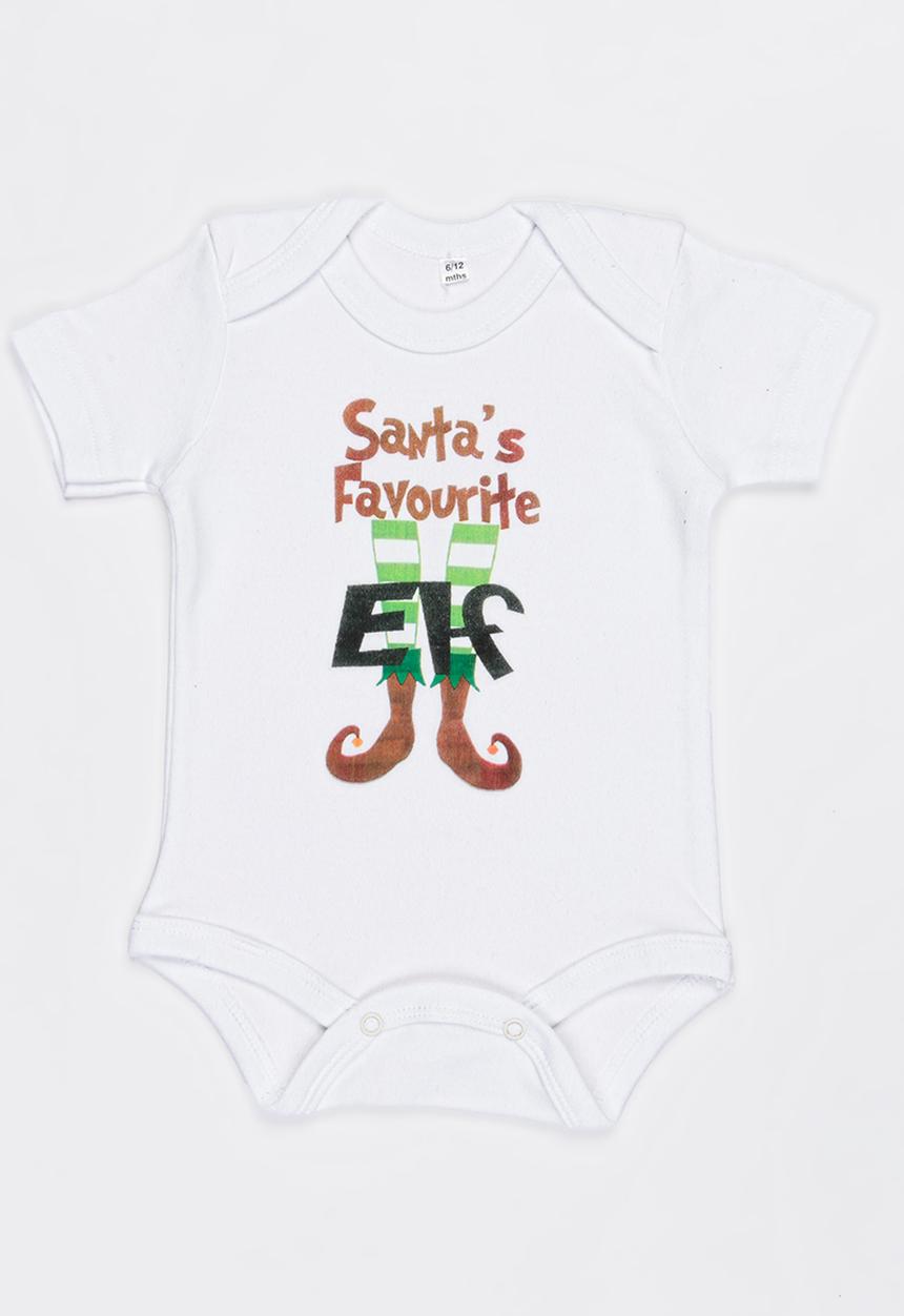 Funky Shop - Slogan Baby Grow White