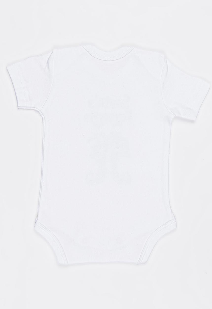 Funky Shop - Slogan Baby Grow White
