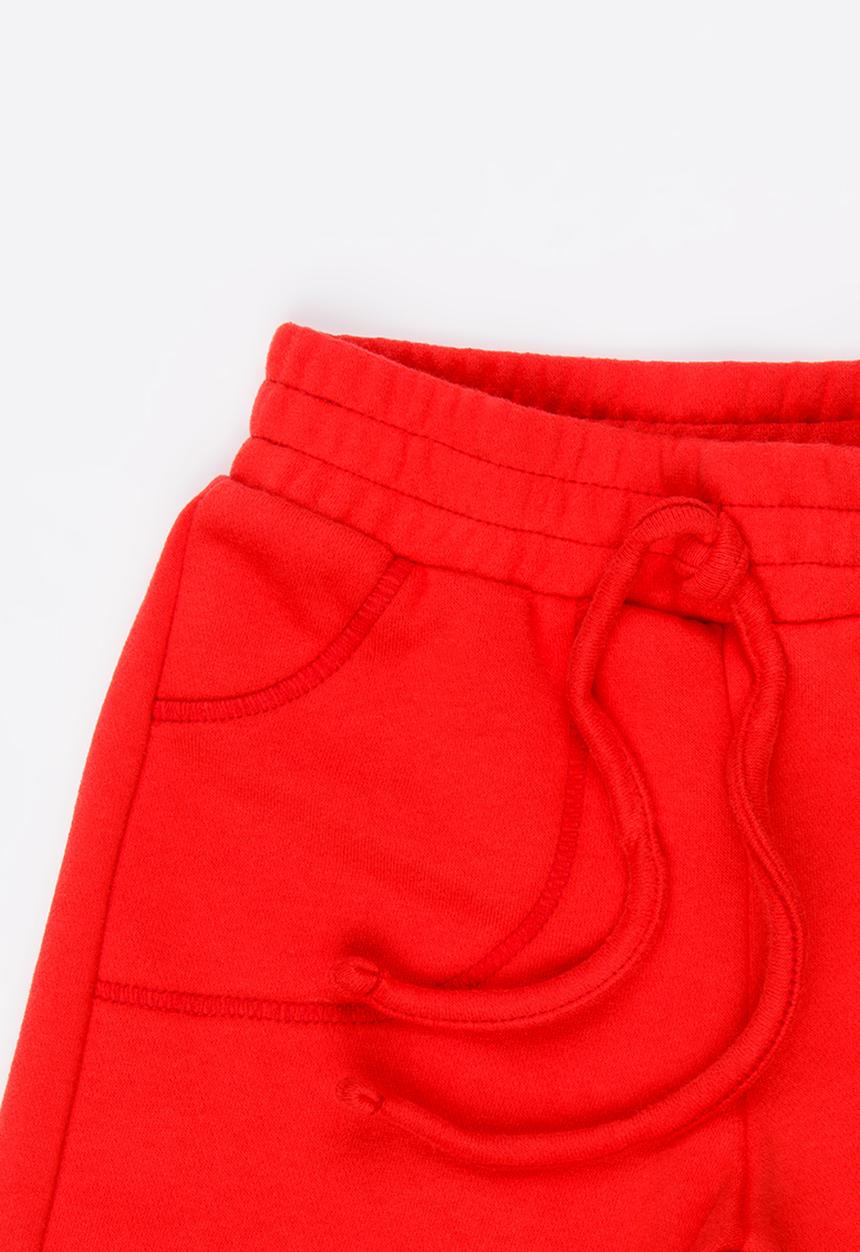 See-Saw - Knit Pull On Shorts Red