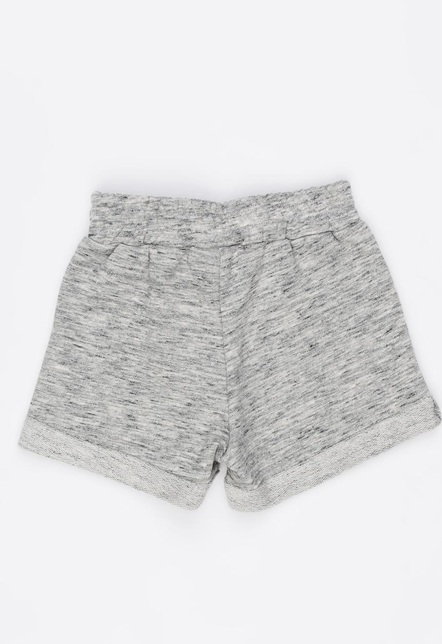 See-Saw - Fleece Shorts Grey Melange
