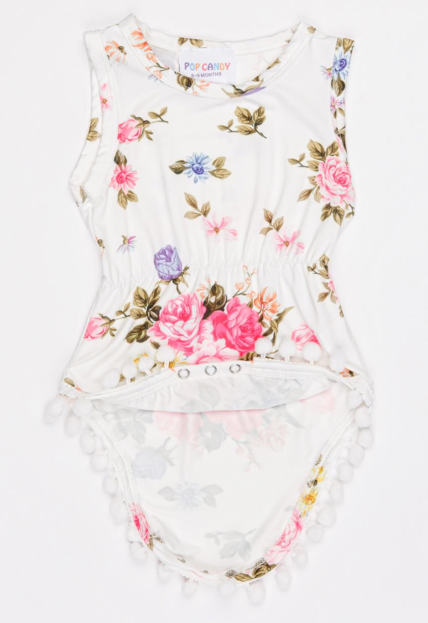 Pop Candy - Floral Romper Set Multi-colour