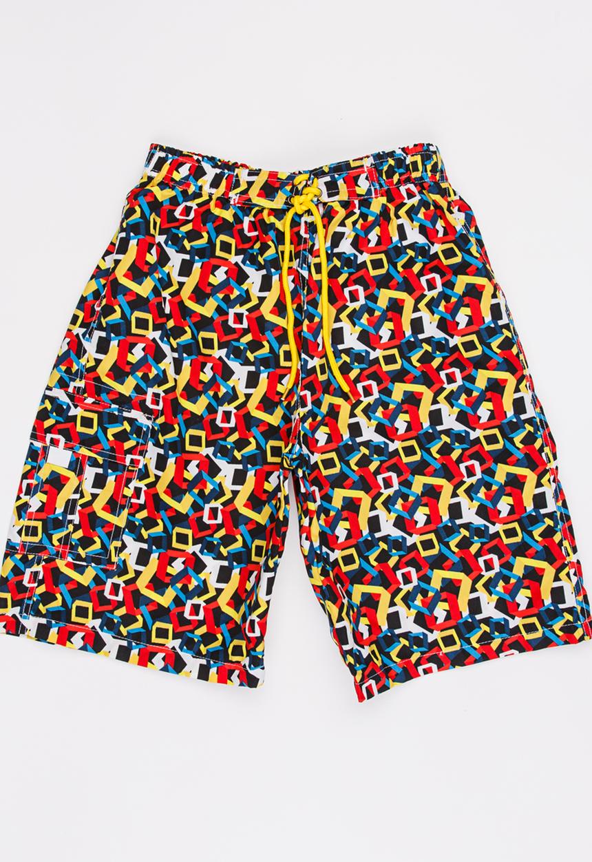 Twin Clothing - Boys Printed Shorts Multi-colour