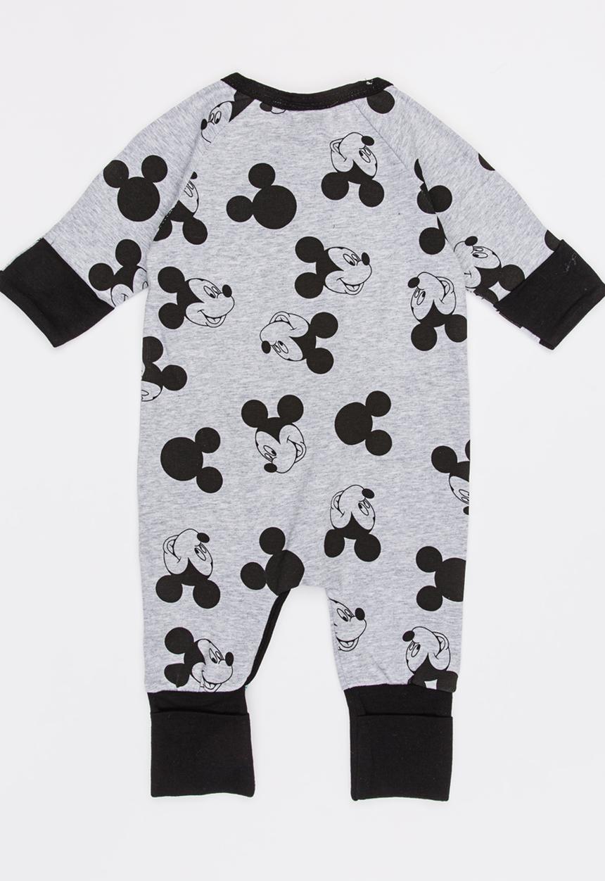 Pop Candy - Printed Full bodysuit Black and White