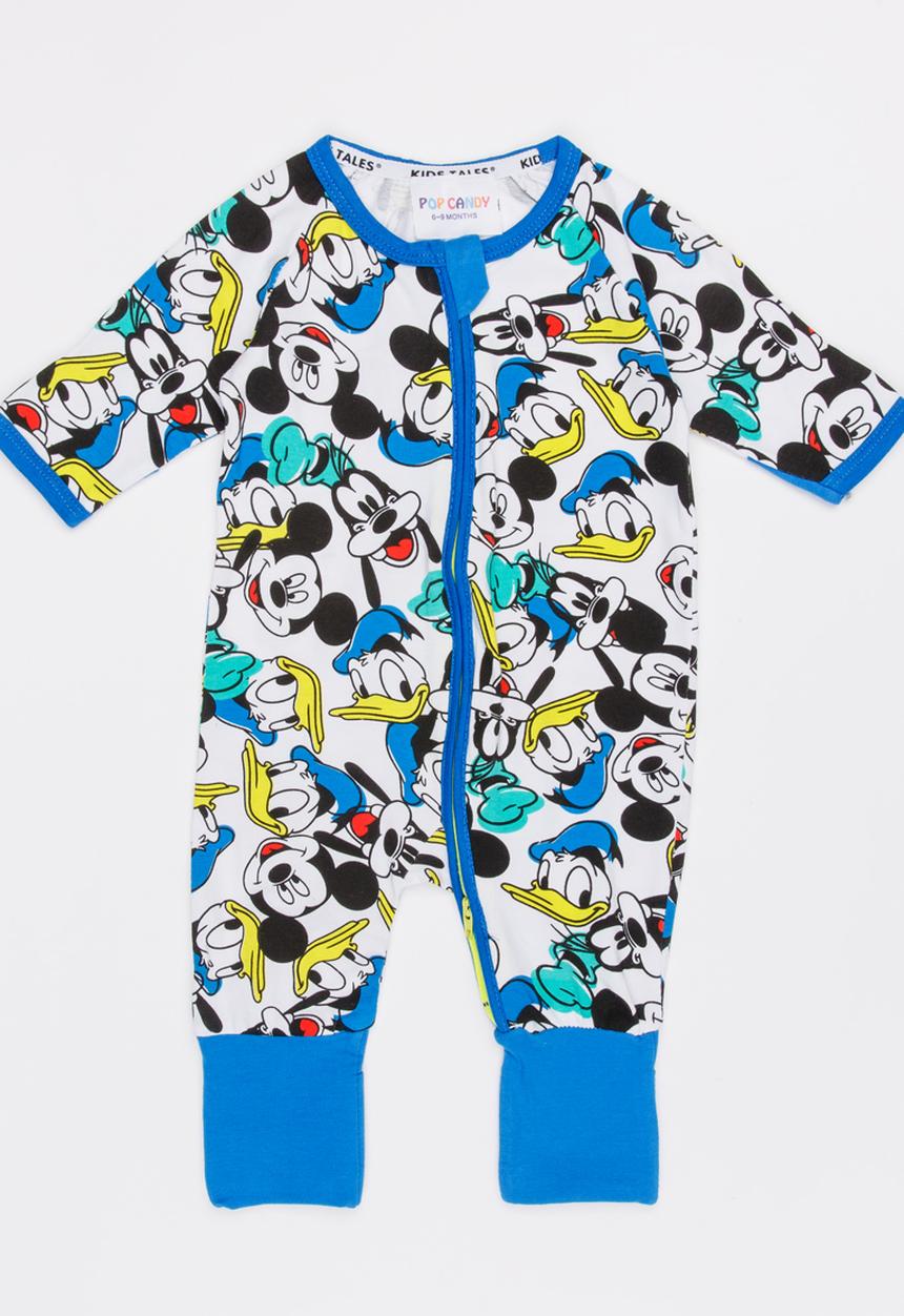 Pop Candy - Printed Full Bodysuit Multi-colour