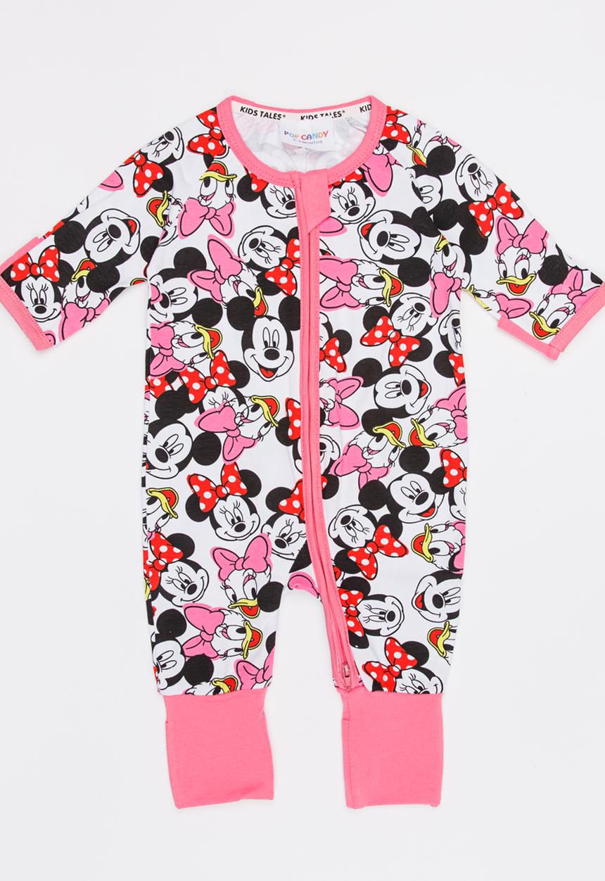Pop Candy - Printed Full Bodysuit Multi-colour