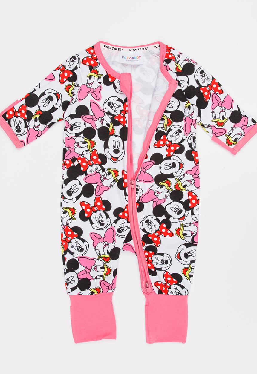 Pop Candy - Printed Full Bodysuit Multi-colour