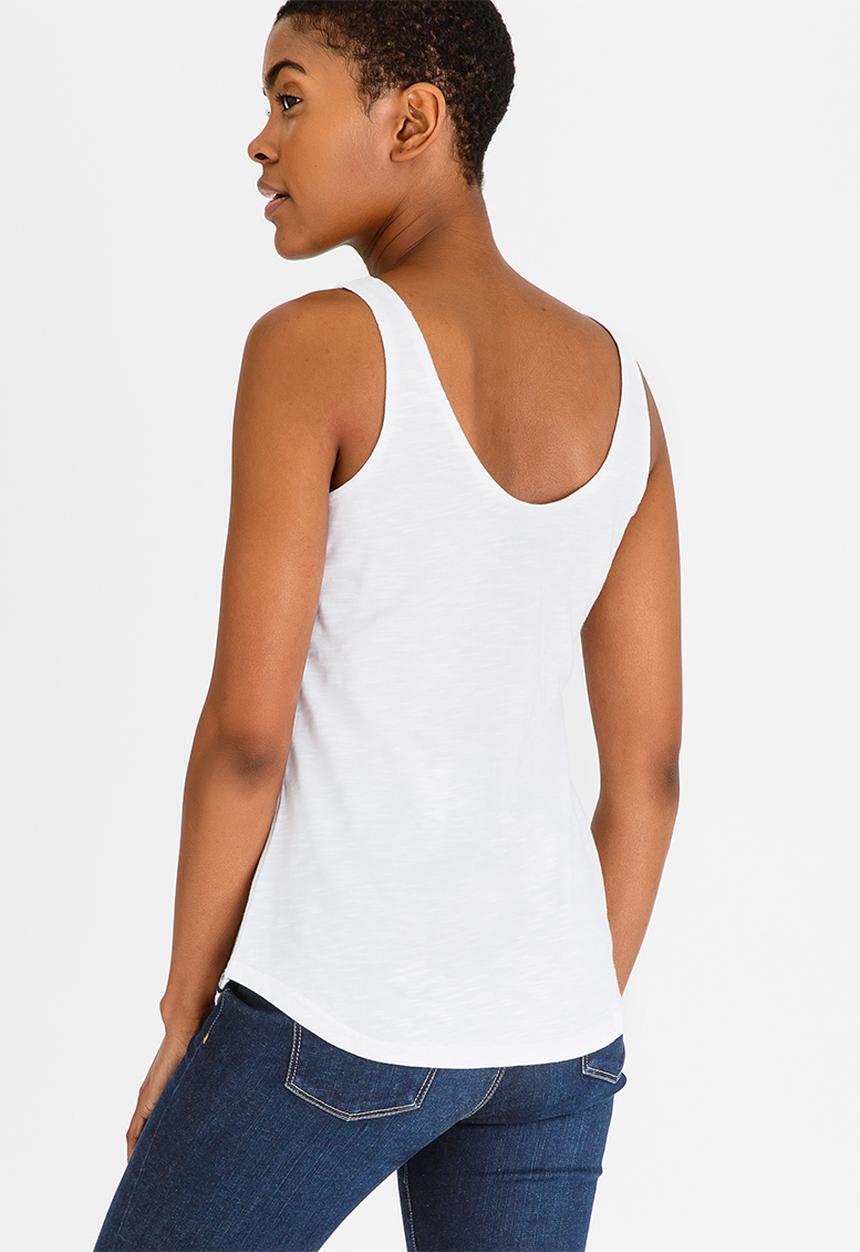 JEEP - Embroidered Vest White