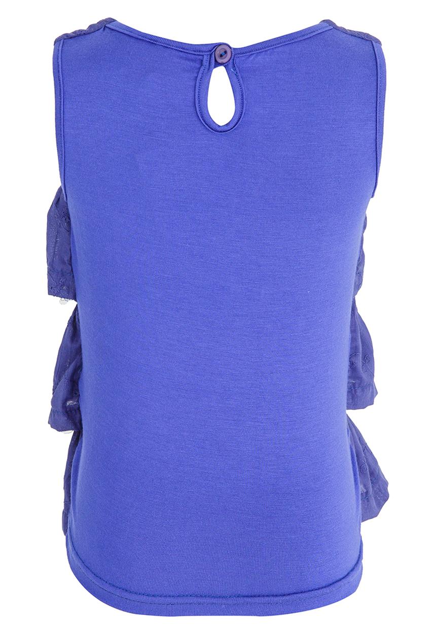 See-Saw - Anglasie Frill top Navy