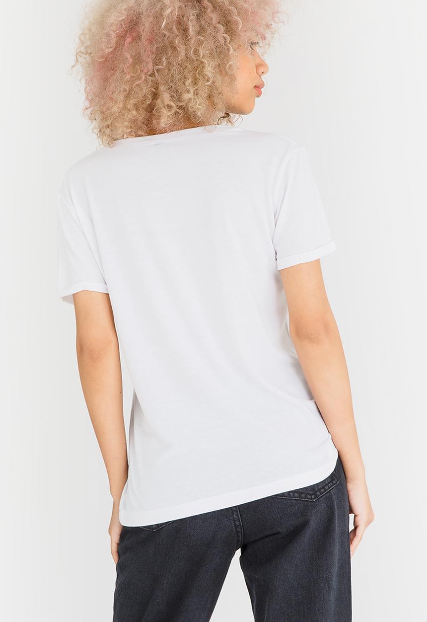 c(inch) - Lobster Print Tee White